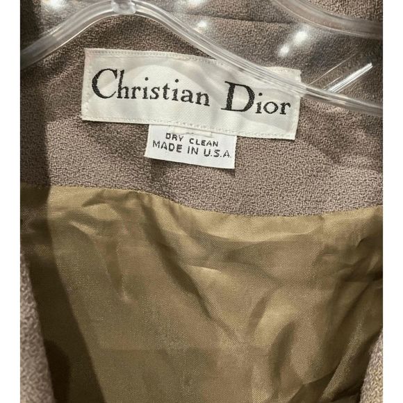 Christian Dior Suit+ Skirt Pink Mauve Set W/Certificate of Authenticity - Picture 5 of 11